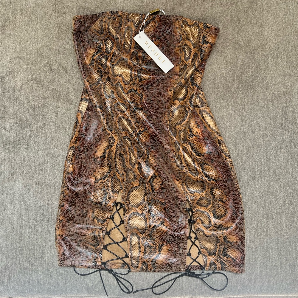 Meshki Snake Amaya Dress